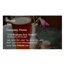 Beer Glass business cards
