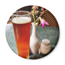 Beer Glass Refrigerator Magnet