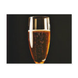 Beer Glasses Bubbles Post Cards