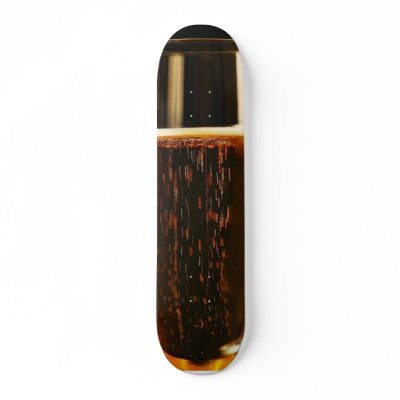 Beer Glasses Bubbles Skate Board Decks by lifesphere