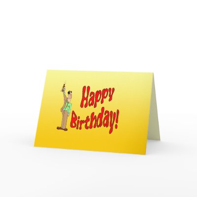 Beer Goggles Birthday Greeting Cards by ZsTees