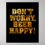 Beer Happy Poster or Print