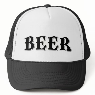 BEER TRUCKER HAT by Just2Cute
