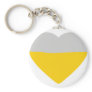 beer heart love key chains