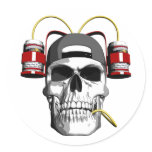 Beer Helmet stickers