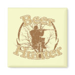 Beer Hunter Refrigerator Magnet