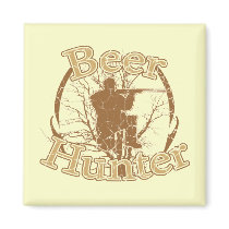 Beer Hunter Refrigerator Magnet