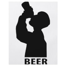 beer icon flyer design