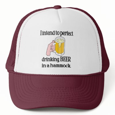 Beer in a Hammock cap by CabinCrazyOne