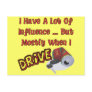 Beer Influence T-shirts Gifts Postcard