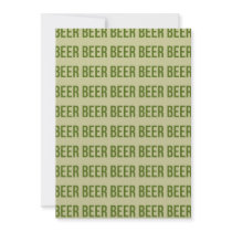 Beer Custom Invite