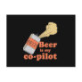 BEER IS MY CO-PILOT POST CARDS
