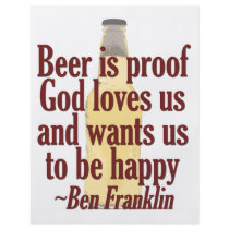 Beer is Proof Custom Flyer