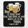 Beer is Proof (Franklin) Mouse Pads