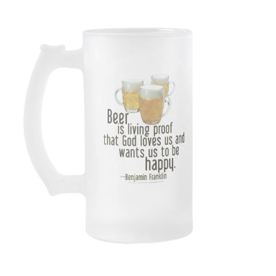 Beer is Proof (Franklin) Mug by geargems