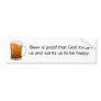 Beer is proof that God loves us