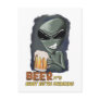 Beer It's What We're Drinking Postcard
