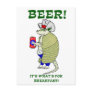 Beer It's What's For Breakfast Postcards