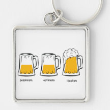 beer keychain