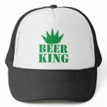 BEER KING awesome irish St Patricks day design Trucker Hats