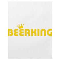 beer king icon flyer design