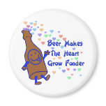 Beer Love Refrigerator Magnet