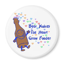 Beer Love Refrigerator Magnet