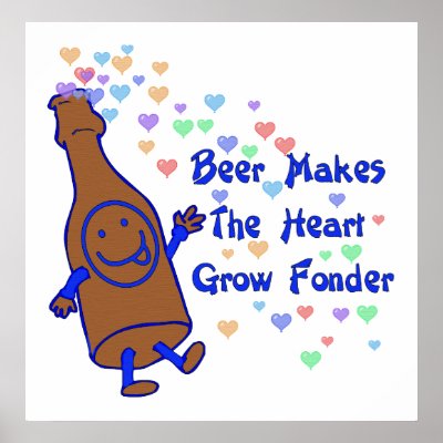 Beer Love Print by orsobear