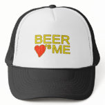 Beer loves me funny college party keg drinking fun hats