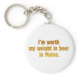 Beer Maine Keychain