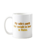 Beer Maine Man Mug