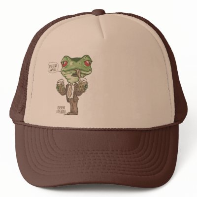 Beer Me Green Frog by Mudge Studios by BeerHeads