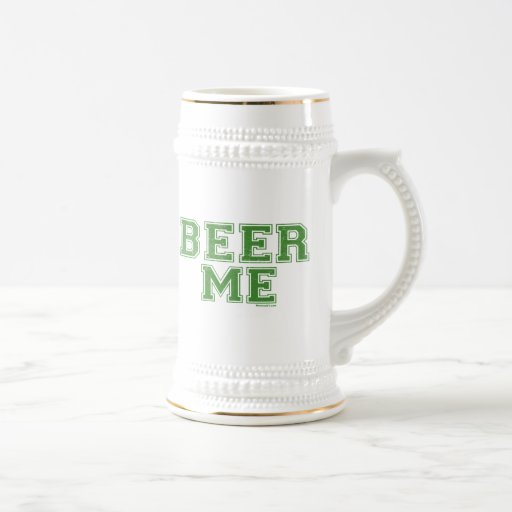 Beer Me Green Mug