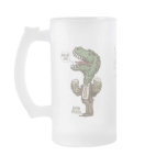 Beer Me T. Rex by Mudge Studios Coffee Mug
