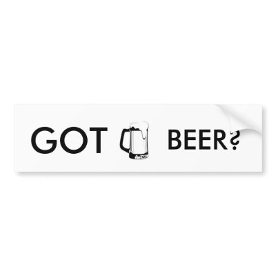Beer Mug Bumper Stickers by made_in_atlantis
