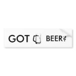 Beer Mug bumper stickers