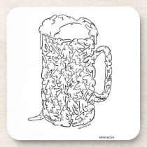 BEER MUG - MADE OF DRUNKARDS cork coasters