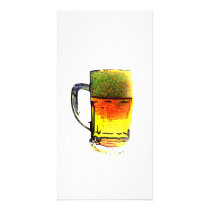 Beer Mug Photo Card Template