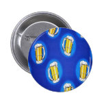 Beer Mug Pinback Buttons