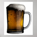 Beer Mug Poster Print