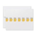 beer mugs icon invitations