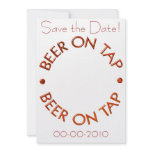 Beer on Tap Invitations