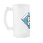 Beer Pong 3 Cups - Blue mugs