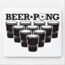 Beer Pong Basic - Black Mouse Mats