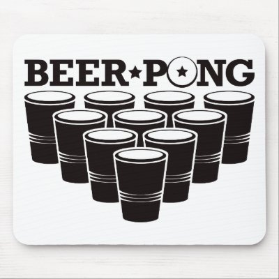Beer Pong Basic - Black by visualnewbie