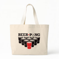 Beer Pong Basic - Red Canvas Bags