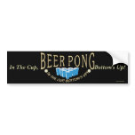 Beer Pong bumper stickers