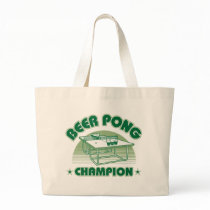 Beer Pong Champion Canvas Bag