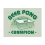 Beer Pong Champion Postcard