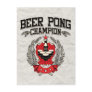 Beer Pong Champion Postcards